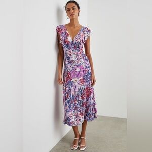 Rails Constance Floral Midi Dress Floral Size XS